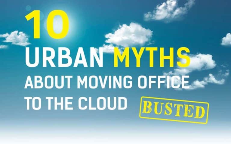 [Infographic] 10 myths about moving office to the cloud