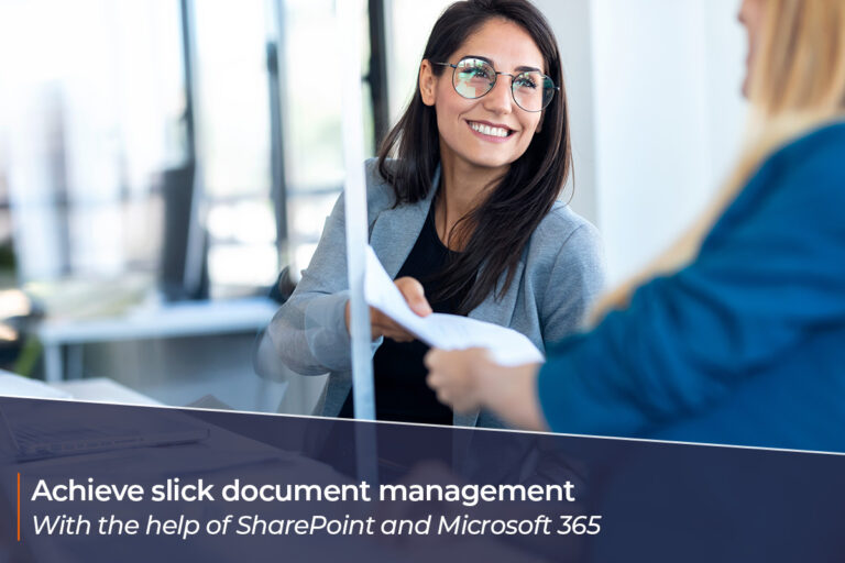 Achieve slick document management with SharePoint