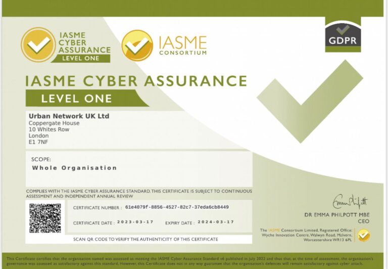 IASME Certified Again