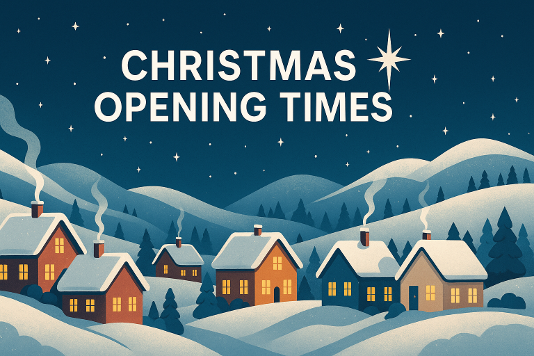 Christmas & New Year Opening Hours 2025