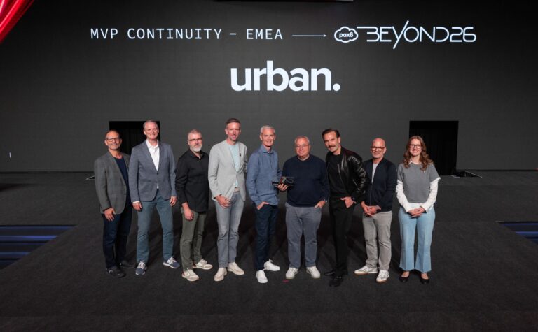 Urban Network Wins Pax8 MVP Continuity Award – EMEA